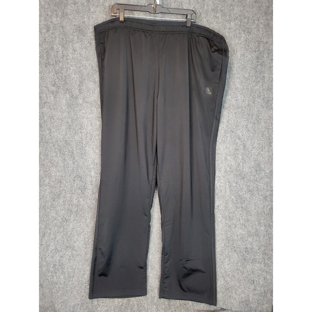 Adidas Men 4XLT Black Multi Sport Track Pants Regular Fit Full Length Activewear